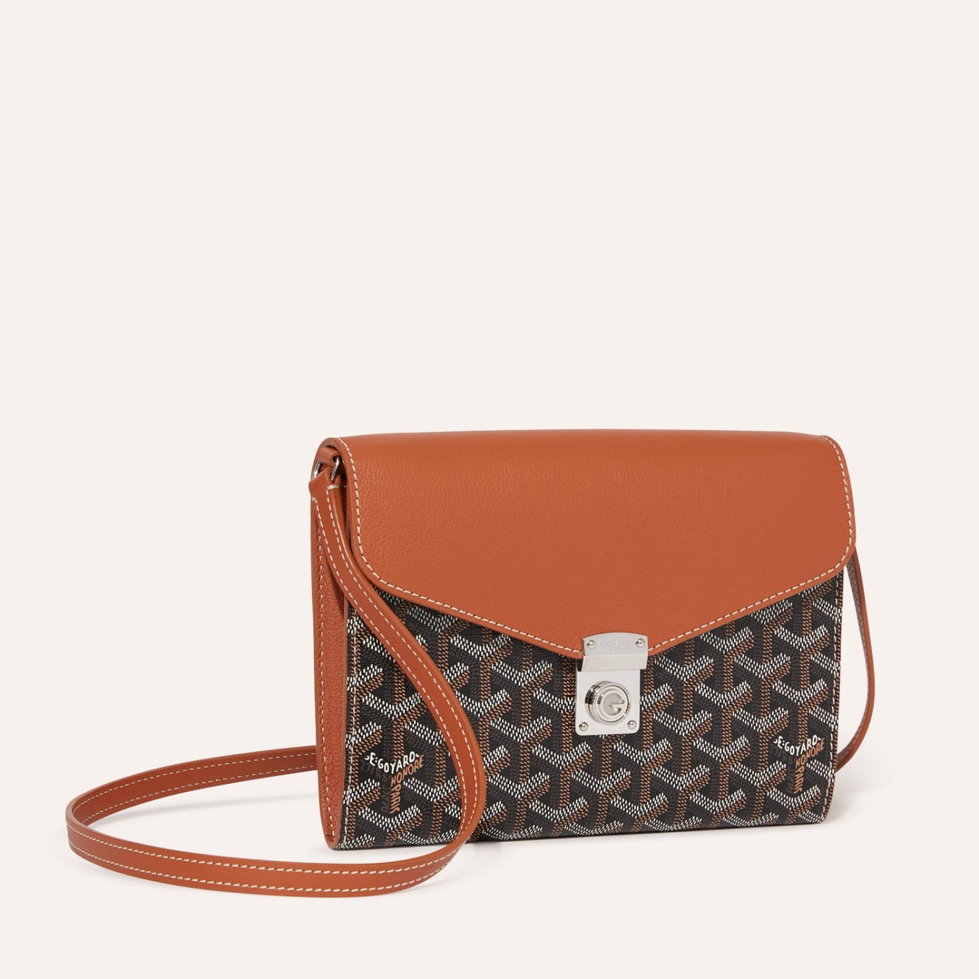 Goyard Chypre Wallet-Pouch Black & Tan - Image 1